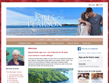 Tablet Screenshot of krispearson.com
